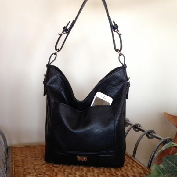 NWT Beijo "Striking Resemblance” handbag Black - Picture 9 of 10